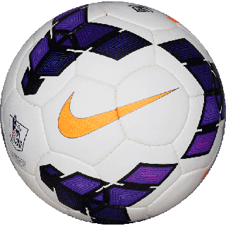 purple premier league ball